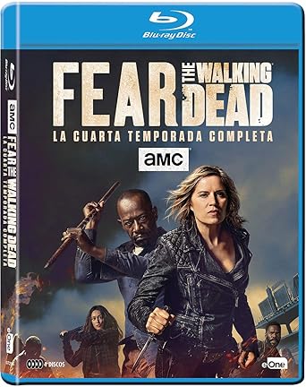 Fear The Walking Dead Temporada 4 Blu-Ray [Blu-ray]: Amazon.es: Kim Dickens, Frank Dillane, Cliff Curtis, Dave Erickson, Robert Kirkman, Kim Dickens, Frank Dillane: Cine y Series TV