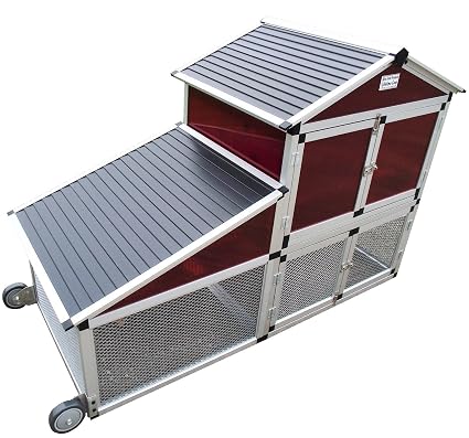 Rite Farm Products Lifetime Series Chicken Tractor Mobile Coop Poultry Cage Run