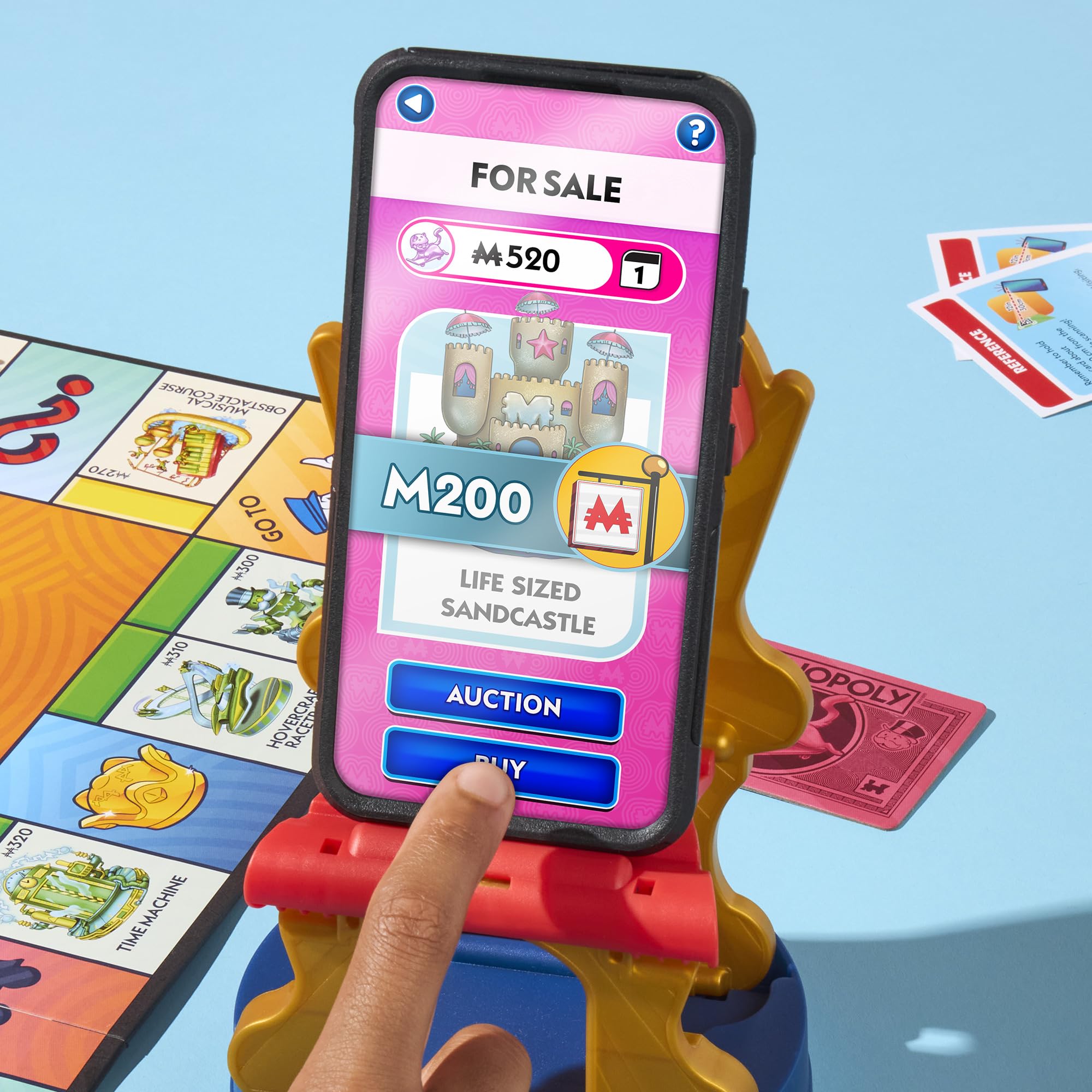 Monopoly App Banking Board Game | App-Enabled Game | Links to Smart Devices | Ages 8+ | 2 to 6 Players | 45 Mins. | Family Games for Kids