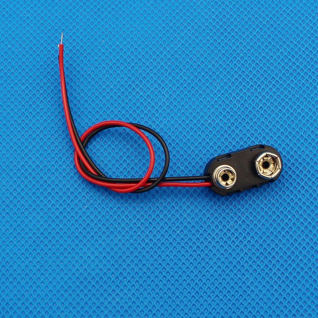 Raogoodcx 4Set 6 x AA Thicken Battery Holder and T Type Wired Battery Clip Standard Snap Connector - Image 5