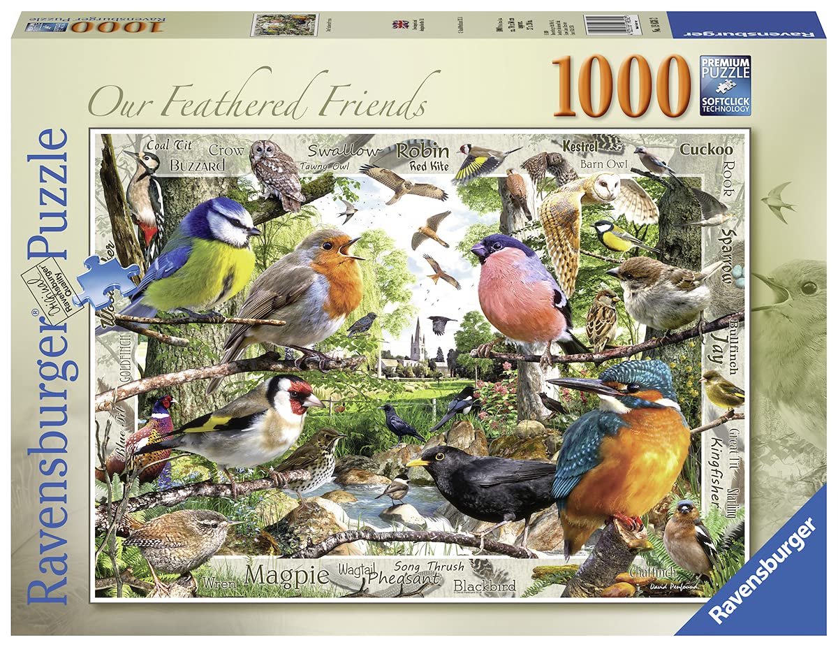 Ravensburger Our Feathered Friends 1000 Piece Jigsaw Puzzle for Adults & for Kids Age 12 Years Up — image 1