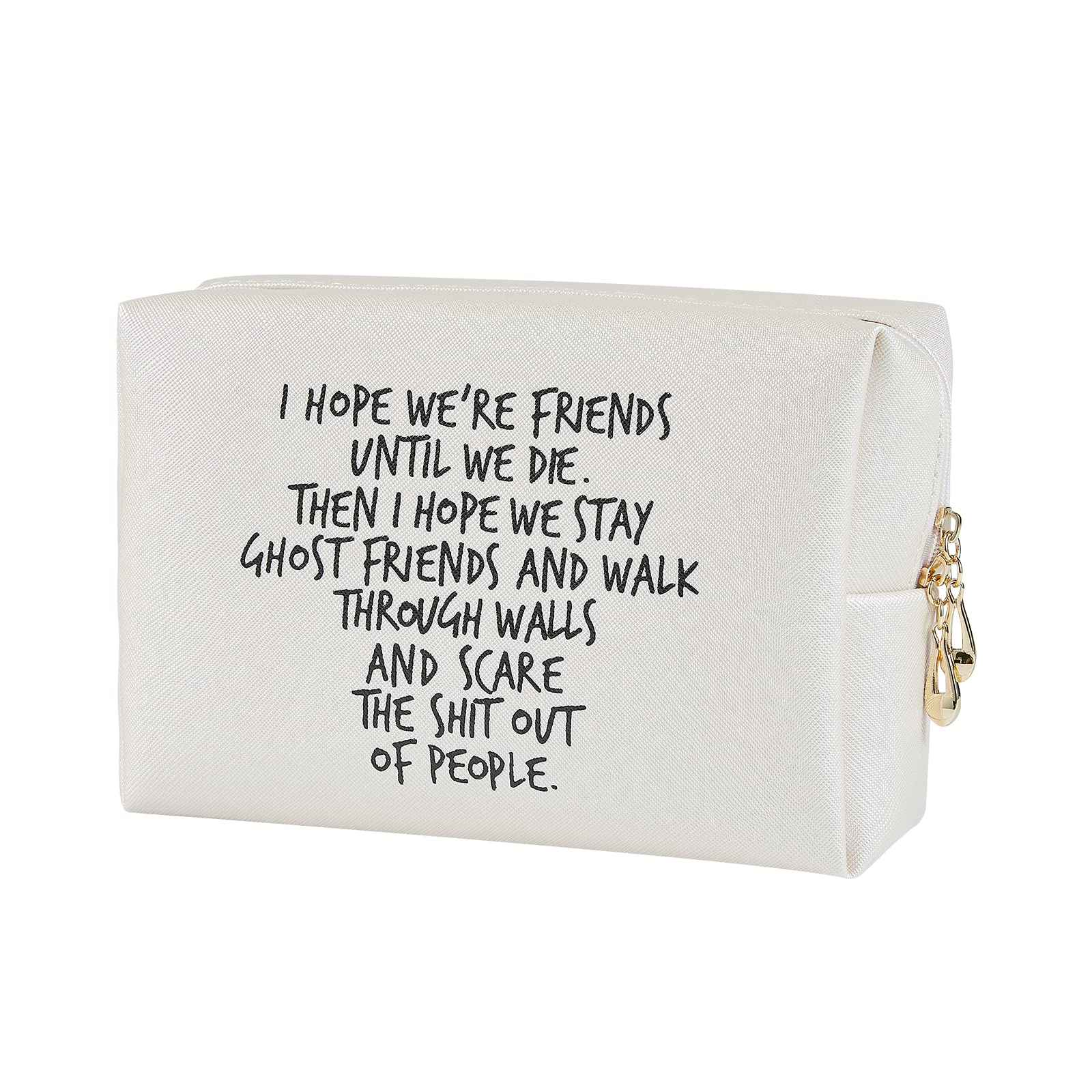 Friendship Gifts for Women: Birthday, Valentine's Day or Any Occasion - Makeup Bag, Funny Gag Gifts for Coworkers, Friends, Soul Sisters