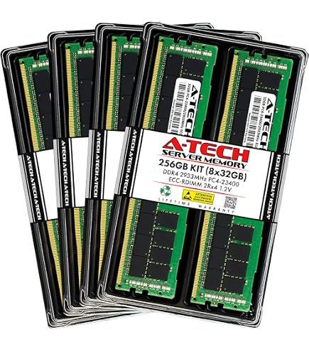 Micron Memory Bundle with 256GB (8 x 32GB) DDR4 PC4-21333 2666MHz