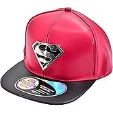 Concept One Unisex-Adult DC Comics Superman Baseball Cap, Adult Adjustable Snapback Hat with Flat Brim for Men and Women