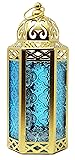 VELA LANTERNS 10.5" Gold Moroccan Candle Lantern