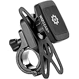 Magnetic Bike Mount, WizGear Universal Magnetic Bicycle & Motorcycle Handlebar Phone Holder for Cell Phones and GPS with Fast Swift-Snap Technology, Magnetic Bike Phone Holder