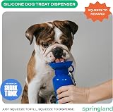 Springer Portable Dog Water Bottle 625ml Leak-Proof BPA-Free Indigo view 2