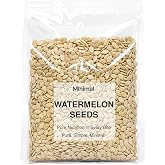 Minimal Organic Watermelon Kernels, No Shells, 7 Oz (200 g), Gluten-Free, Non-GMO, Vegan, Kosher, Shelled, Raw Seeds, Plant-B