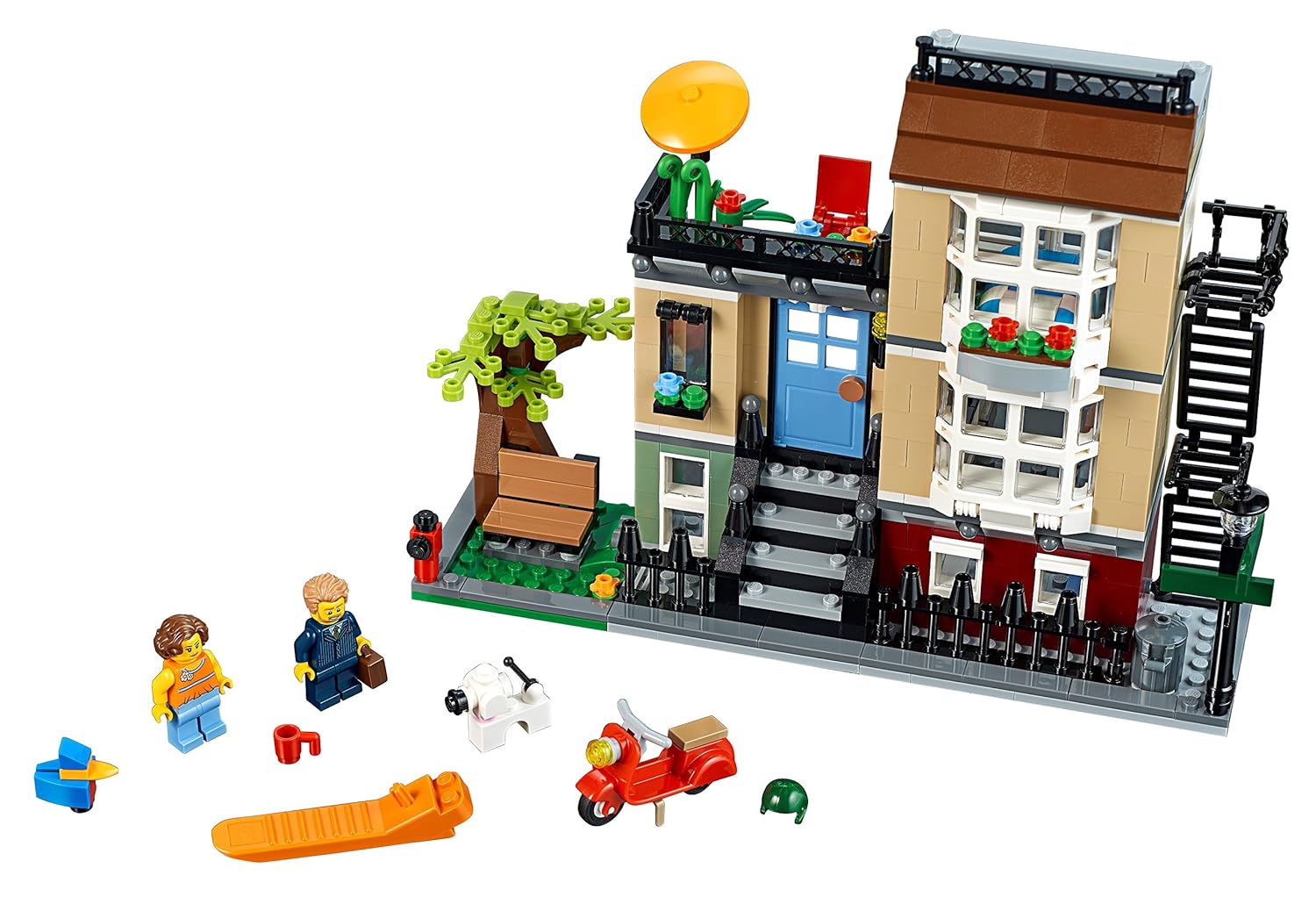 Lego Haus - LEGO Creator Stadthaus an der Parkstraße