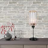 Giggi Gold Crystal Light Shade Cylinder 16x20cm with Oval Rings view 8