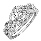 Dazzlingrock Collection 0.50 Cttw 14K Round Diamond