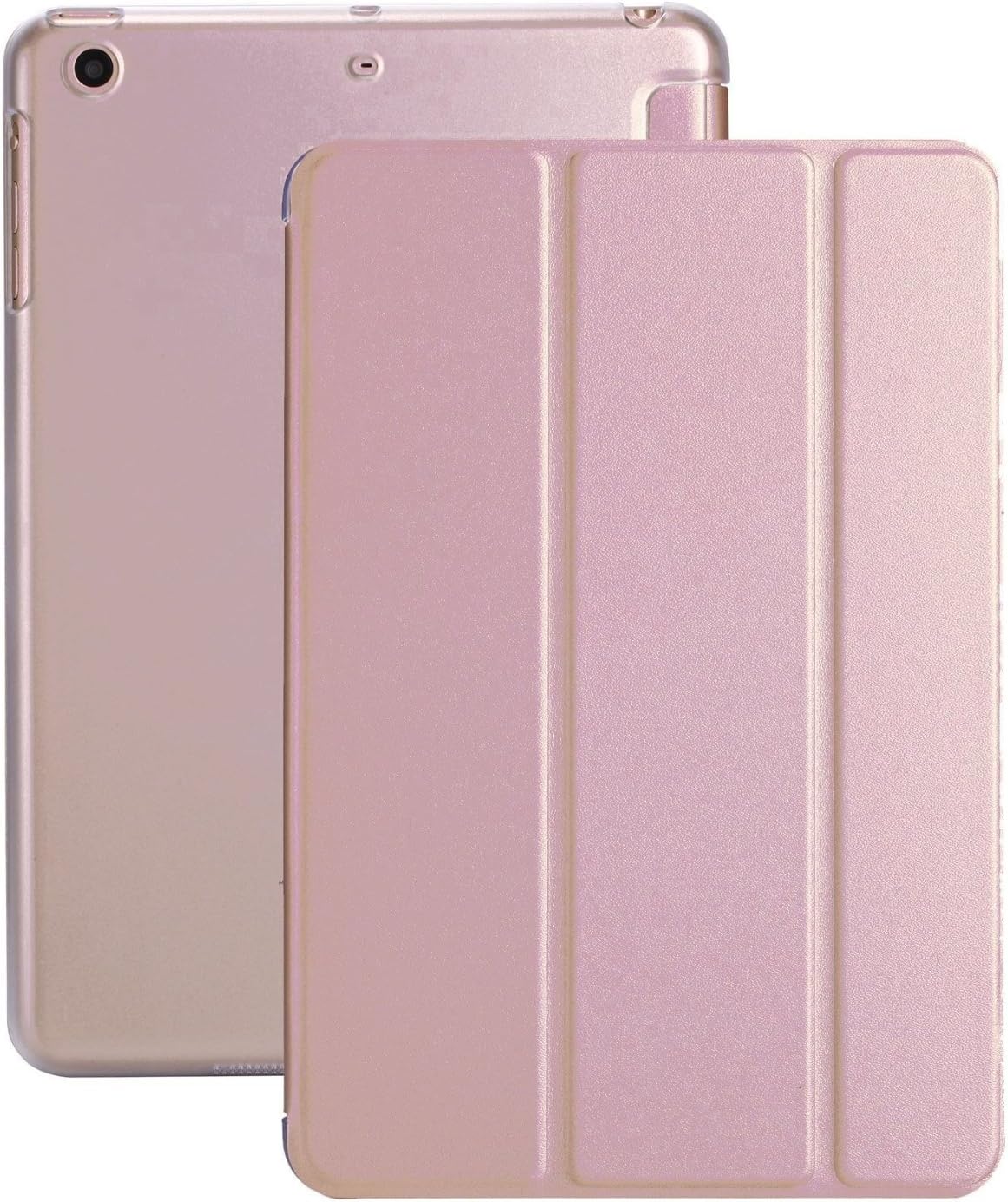 MoArmouz Smart Stand Auto Sleepwake Function Case for iPad Air (Rose gold)