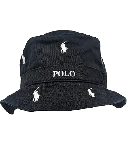 Amazon.com: POLO RALPH LAUREN Men`s Signature Pony Cotton Bucket