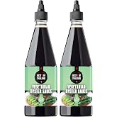 Best Of Thailand Vegetarian Oyster Sauce | [Improved NO MSG] Real Authentic Asian Brewed Vegan Sauces for Dressings & Cooking