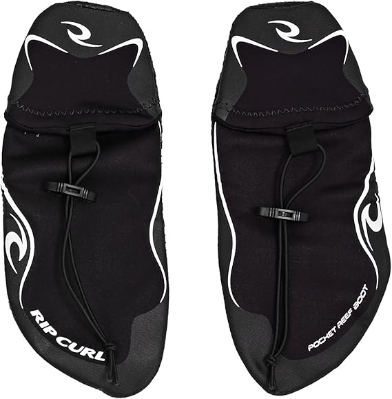 Rip Curl 1mm Pocket Reef Wetsuit Boot Boots Black WBOXBT