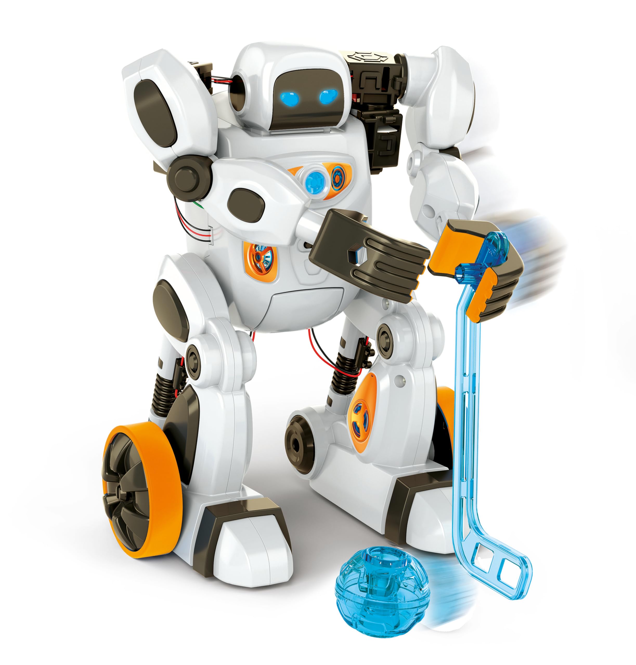 Clementoni Galileo AIRO - Mein interaktiver K.I. Roboter - Trainierbar mit künstlicher Intelligenz, erkennt Gesten- & Sprachsteuerung - Robotik-Spielzeug für Kinder ab 8 Jahren 59351 3