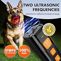 YUYQA Dog Bark Deterrent Device, 3X Ultrasonic Anti