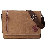 Vintage Canvas Satchel Messenger Bag for Men