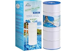 TOREAD Replacement for Pool Filter PA120, Ultra-B2, CX1200RE, C1200, Unicel C-8412, Filbur FC-1293, Waterway Clearwater II, Pro Clean 125, 817-0125N, Aladdin 22002, L x OD:23 1/4"x 8 15/16" (1)