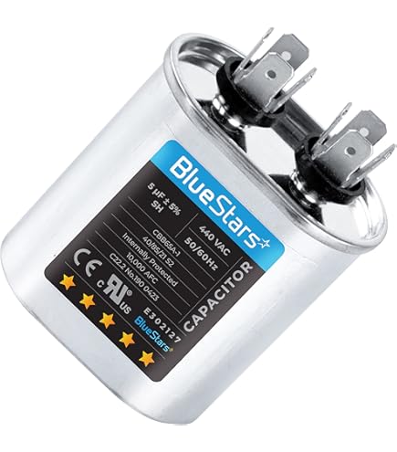 Genteq GENTEQ - C305L / 27L570 GE Capacitor Oval 5 uf MFD