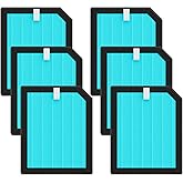 6 PACK AP1501 Replacement Filter Compatible with Aircillin AP1501 Air Purifi-er for Home Large Room, 3-in-1 HEPA Filter and Activated Carbon Filter
