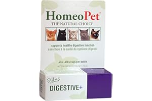 HomeoPet Feline 14800 Feline Digestive+, 15ml, White