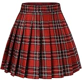 FindDress Pleated Skirts for Women High Waist Mini Tennis Skater Skirt Thick Casual Skirt Fall Winter