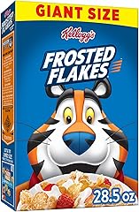 Kellogg's Frosted Flakes Breakfast Cereal, Fat Free, Giant Size, 28.5 oz