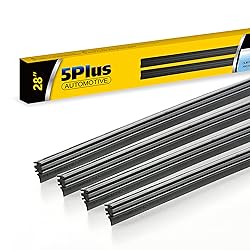 5 PLUS Wiper Blade Refill,4 PCs Adjustable Size of