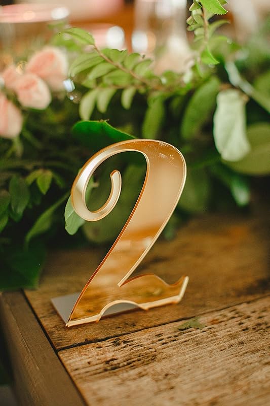 Wedding Table Numbers for Weddings, Party and Event