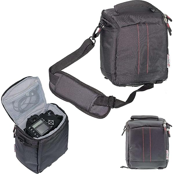 Amazon.com : Navitech Purple DSLR SLR Camera Bag Compatible