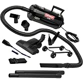 MetroVac Vac N Blo VNB-94BD - 4.0 Peak HP Car Vacuum &amp; Blower, All-Steel Construction, Versatile Automotive Detailing Tool with Attachments, MagicAir Inflator Included