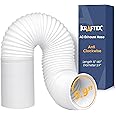 Kraftex Portable Air Conditioner Hose - AC Hose with 5.9" Diameter, Anti-Clockwise Thread, Length up to 80" - Exhaust Hose fo
