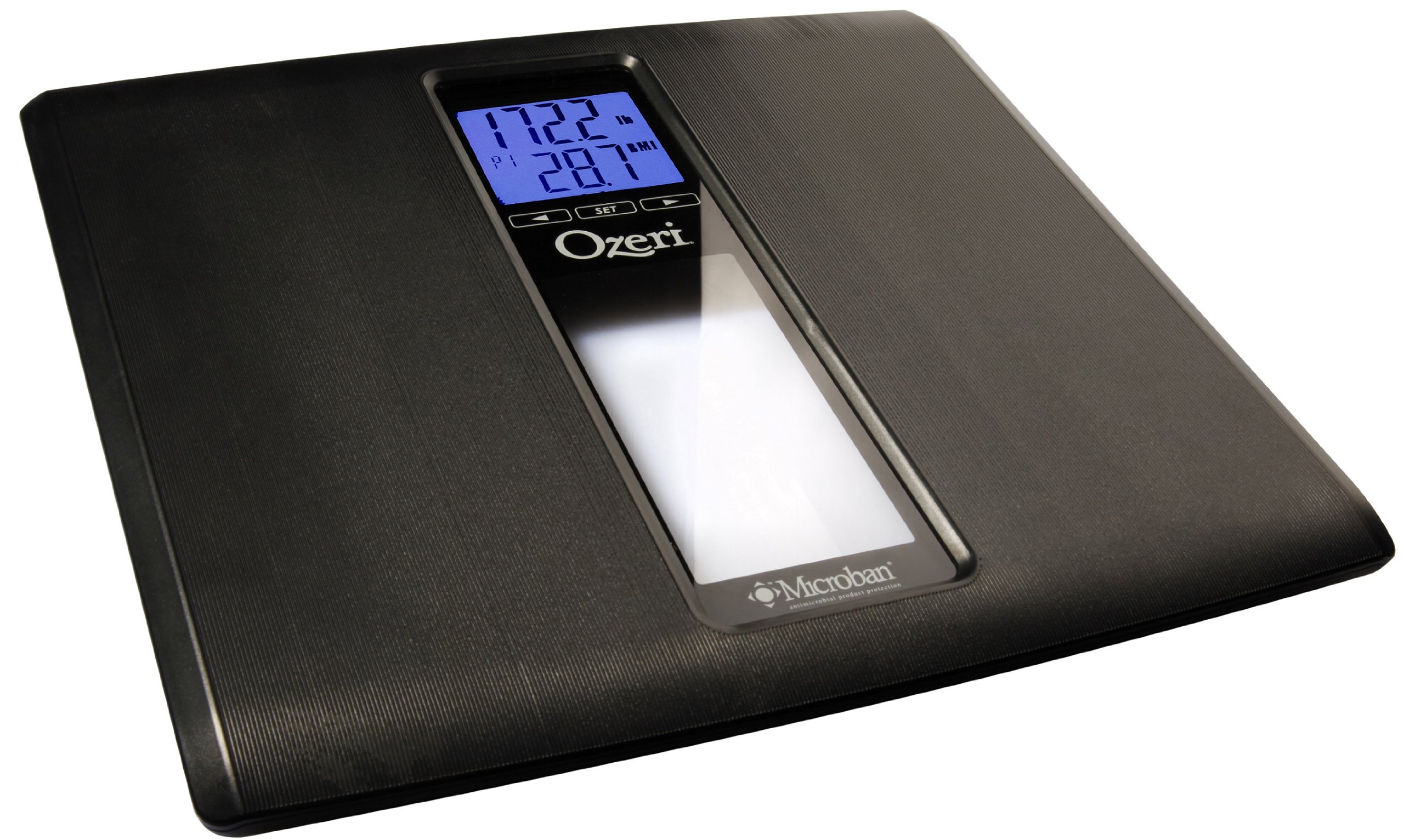 Ozeri ZB20 WeightMaster II 440 lbs Digital Bath Scale with BMI and Weight Change Detection, Black