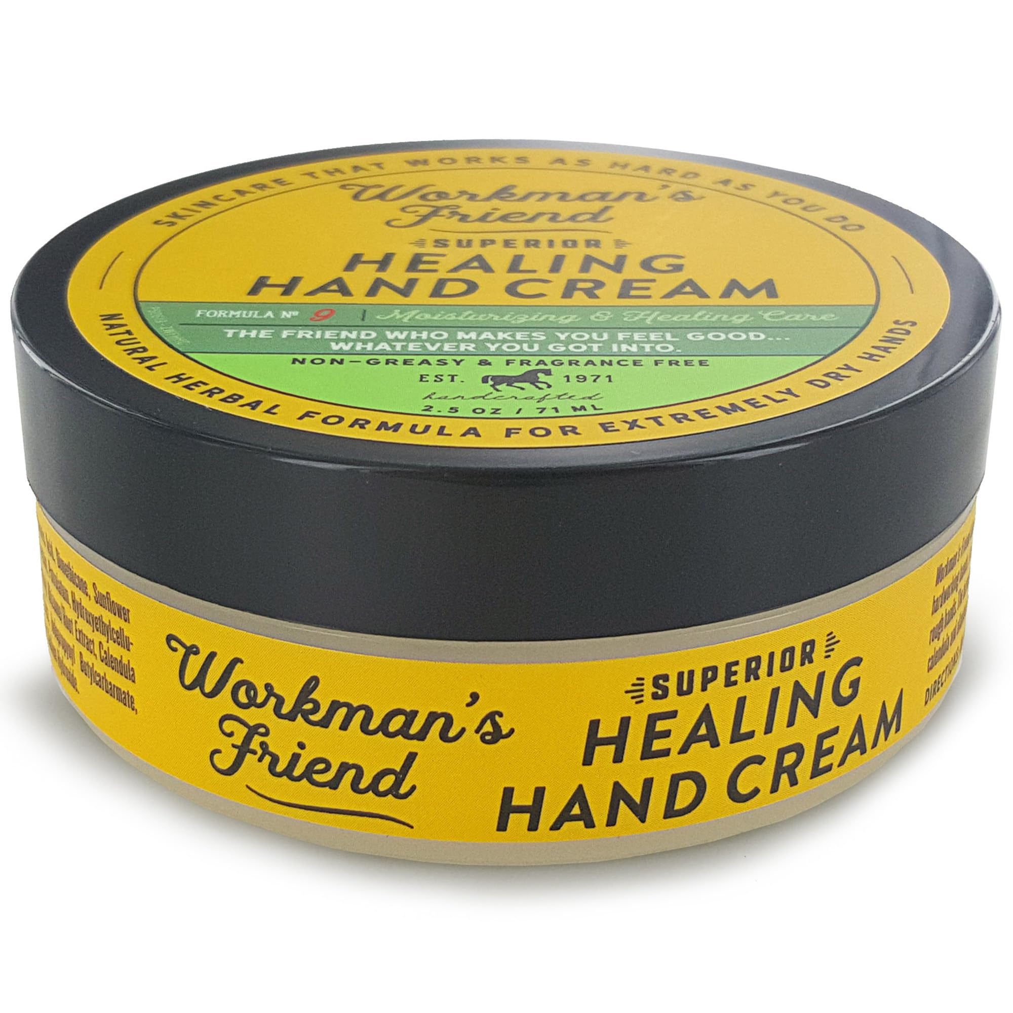 Superior Healing Hand Cream - Intense Moisturizer - Heals Extremely Dry & Cracked Skin - 2.5 ounce