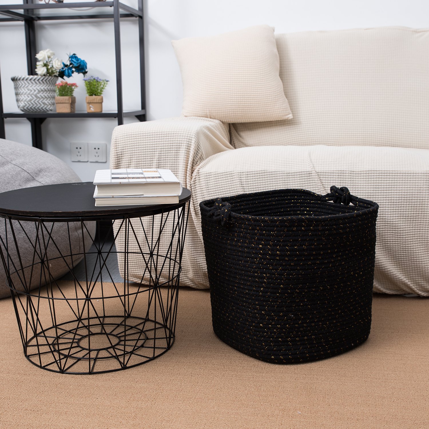 soft toy storage basket