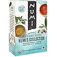 Numi Organic Tea Numi's Collection Variety Pack, 16 Tea Bags, Black, Green, White, Pu-erh, Maté, & Herbal, Packaging May Vary