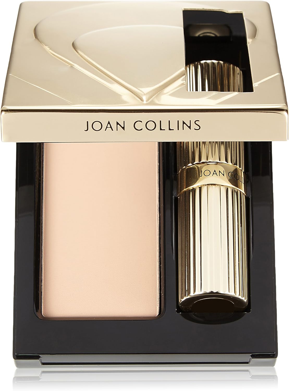Joan Collins Timeless Beauty Compact Duo Lipstick and Powder, Melanie