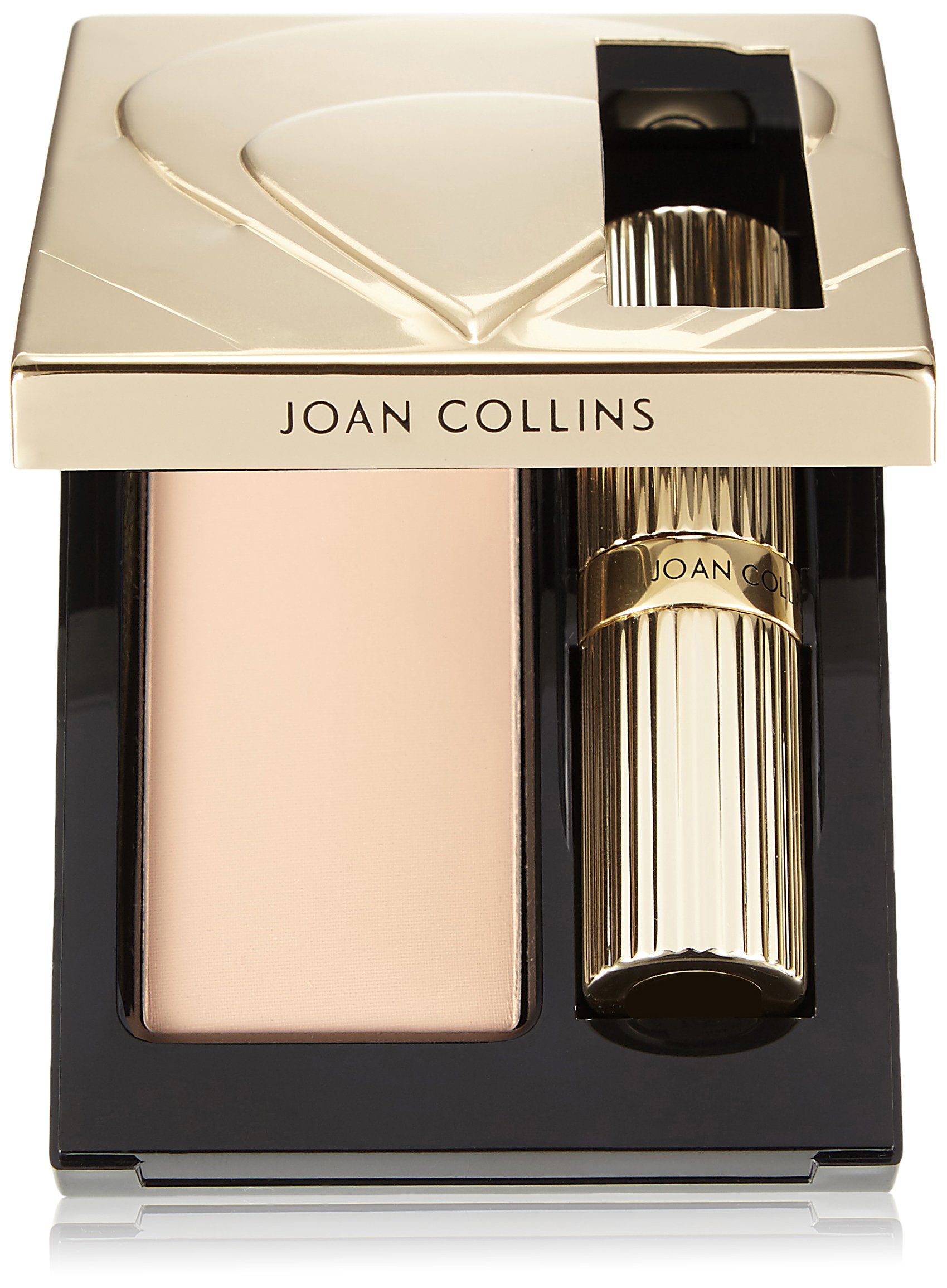 Joan Collins Timeless Beauty Compact Duo Lipstick and Powder, Katrina