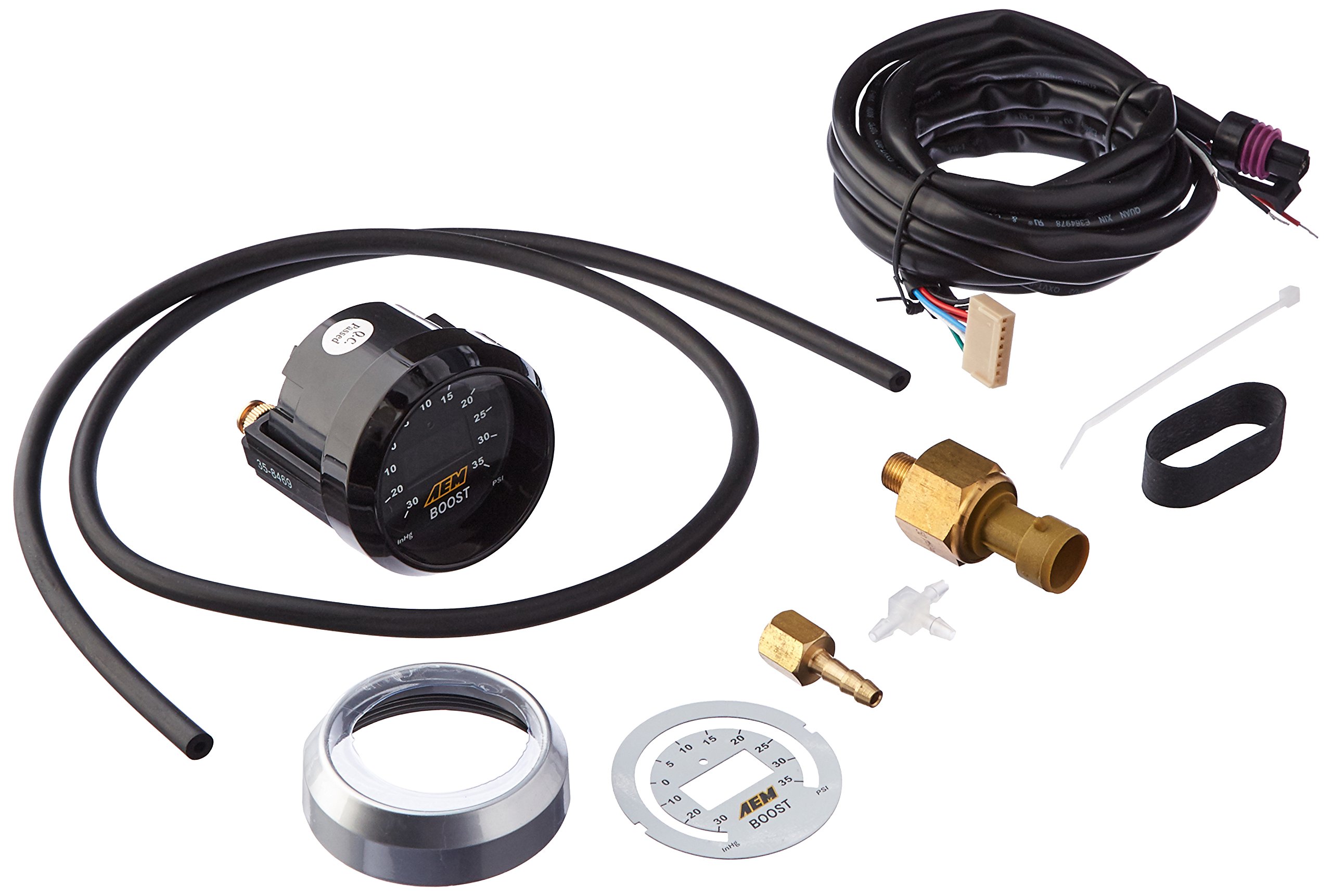 Photo 1 of AEM 30-4406 -30-35 PSI Boost Gauge