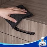 MR.SIGA Microfiber Cleaning Cloths 12 Pack 32 x 32 cm Black view 5