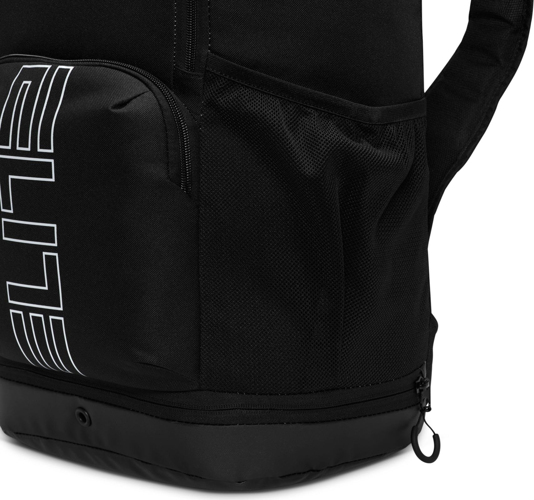 Nike Varsity Elite Backpack (32L), Black/Black/Metallic Silver, One Size