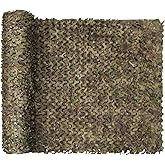 HYOUT Camo Netting Camouflage Net Bulk Roll for Hunting Blinds Ghillie Sunshade, Camping, Military Party Decoration