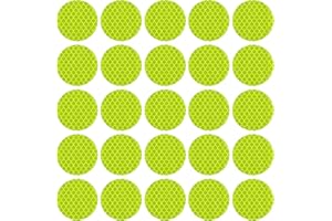 PATIKIL Reflective Stickers, 30 Pcs Safety High Visibility Reflective Sticker Waterproof Driveway Reflectors for Bicycle, Mot