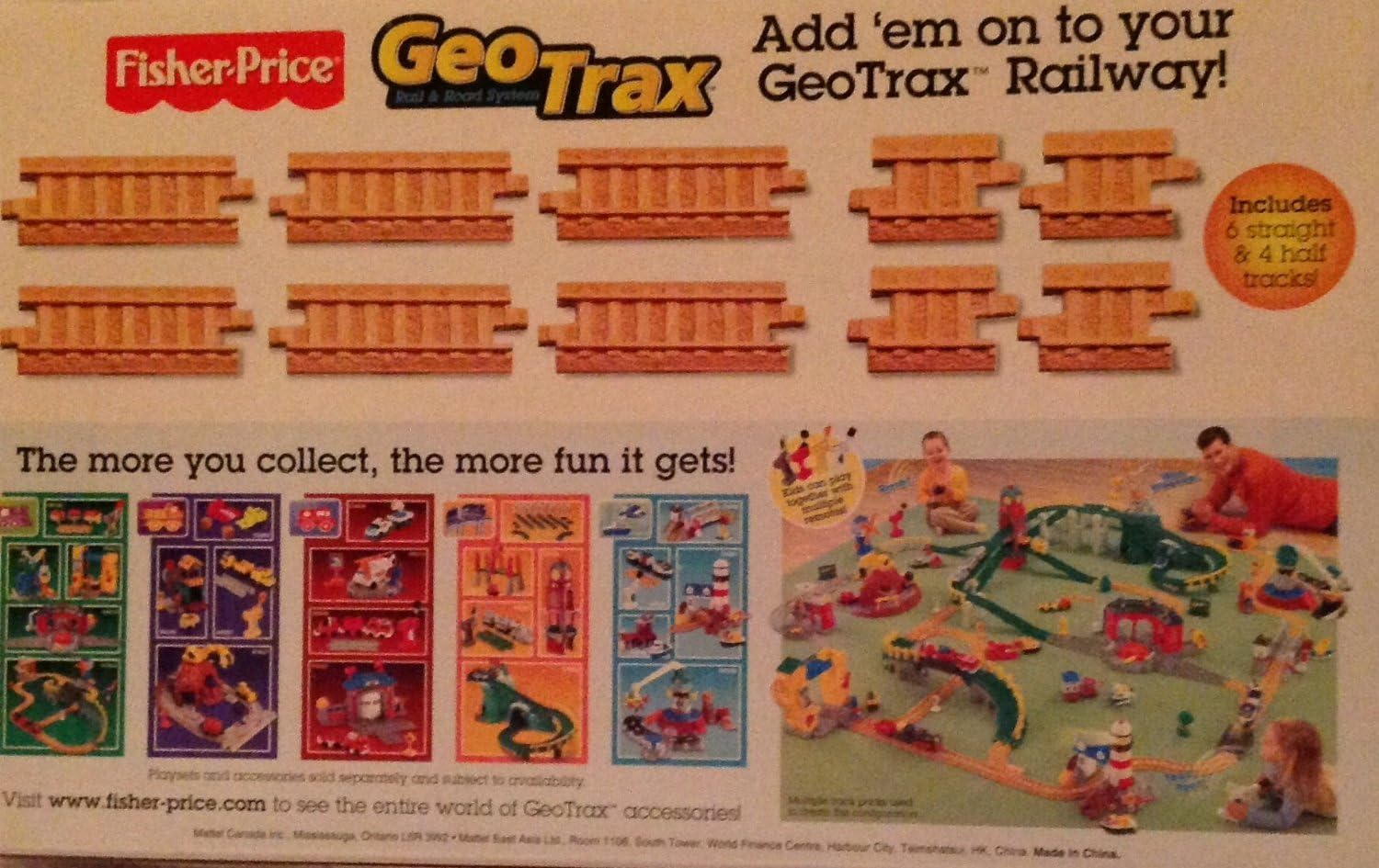 geotrax rail and road system