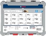 Bosch 15x PRO Router Bit Mixed Set 15 pcs Softwood Hardwood Shank 6 mm view 4
