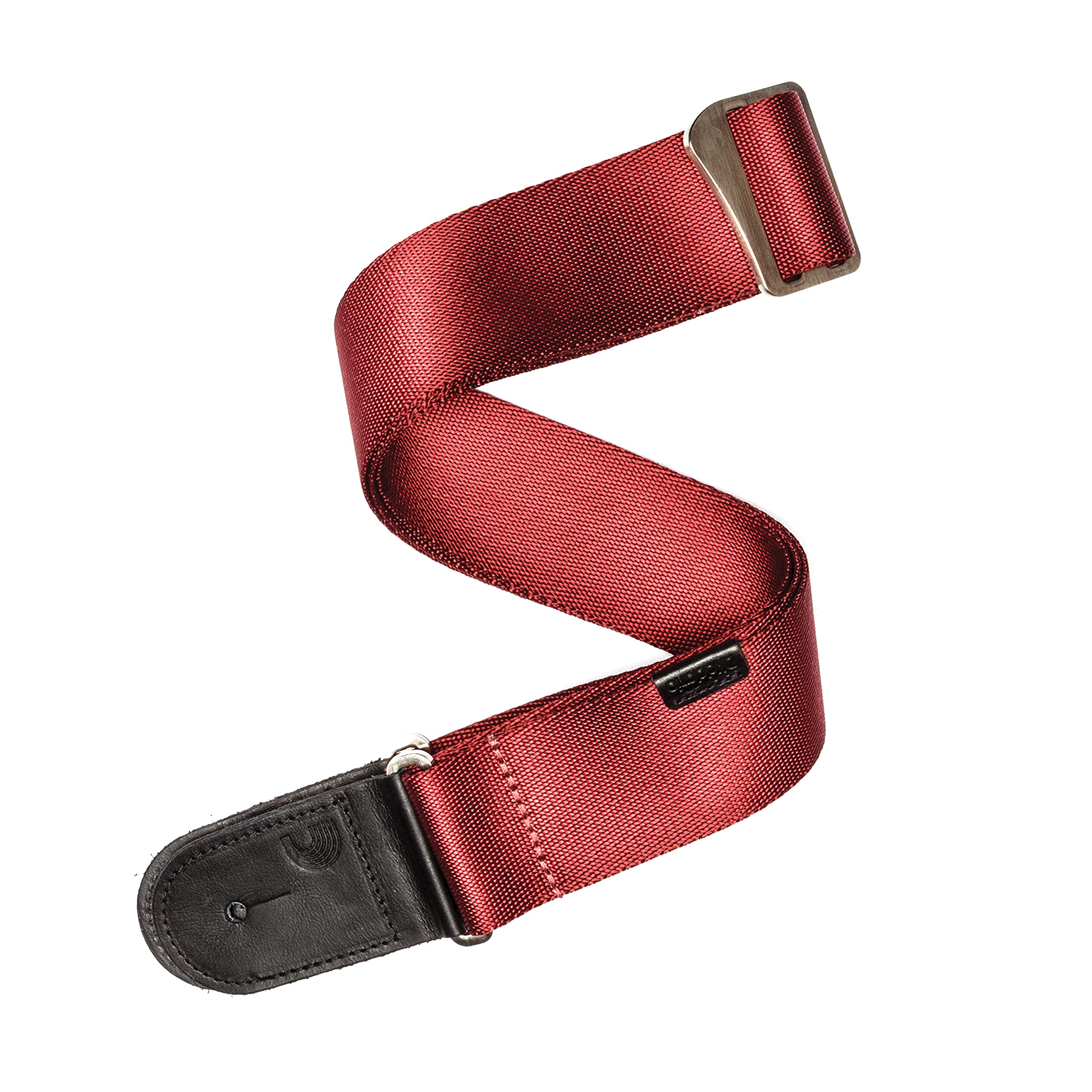 D'Addario Woven Guitar Strap - Guitar Accessories - Electric Guitar Strap, Acoustic Guitar Strap, Acoustic Electric Guitar Strap & Bass Guitar Strap - Red