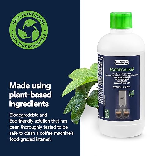 De'Longhi EcoDecalk Descaler, Eco-Friendly Universal Descaling