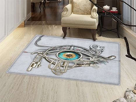 Amazon Com Smallbeefly Eye Bath Mats Carpet Mechanic Design Of
