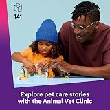 LEGO Friends Animal Vet Clinic 42696 Educational Toy with Horse Stable view 2